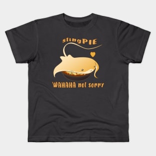 Sting PIE humor cuteness Kids T-Shirt